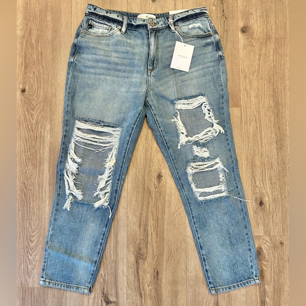 NEW KanCan Bonnie High Rise Boyfriend Jeans